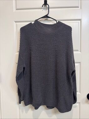 Old Navy Charcoal Knit Turtleneck Sweater